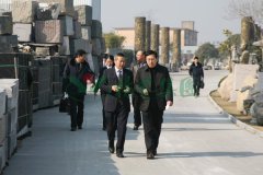 区向导考察团莅临尊龙人生就是搏集团检查指导事情