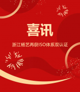喜讯 | 浙江尊龙人生就是搏再获ISO系统双认证